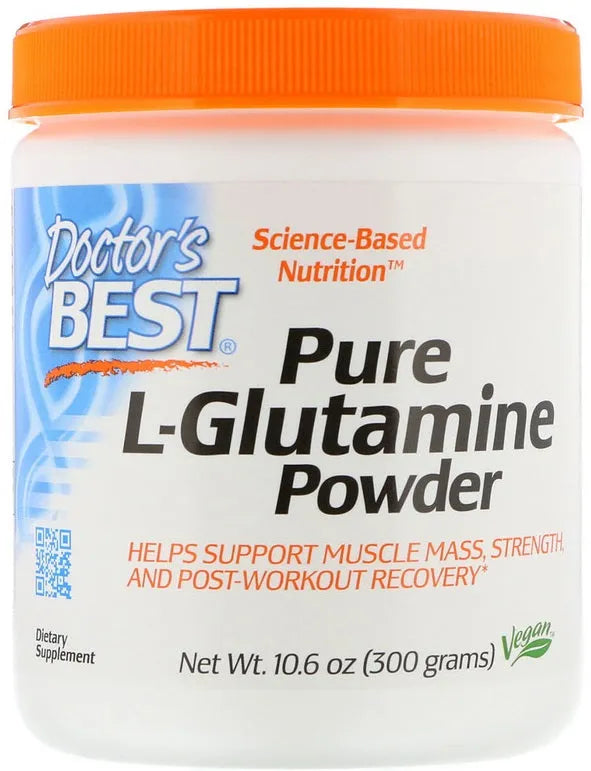 L-Glutamine Powder - 300g - Doctor’s Best - Papildai
