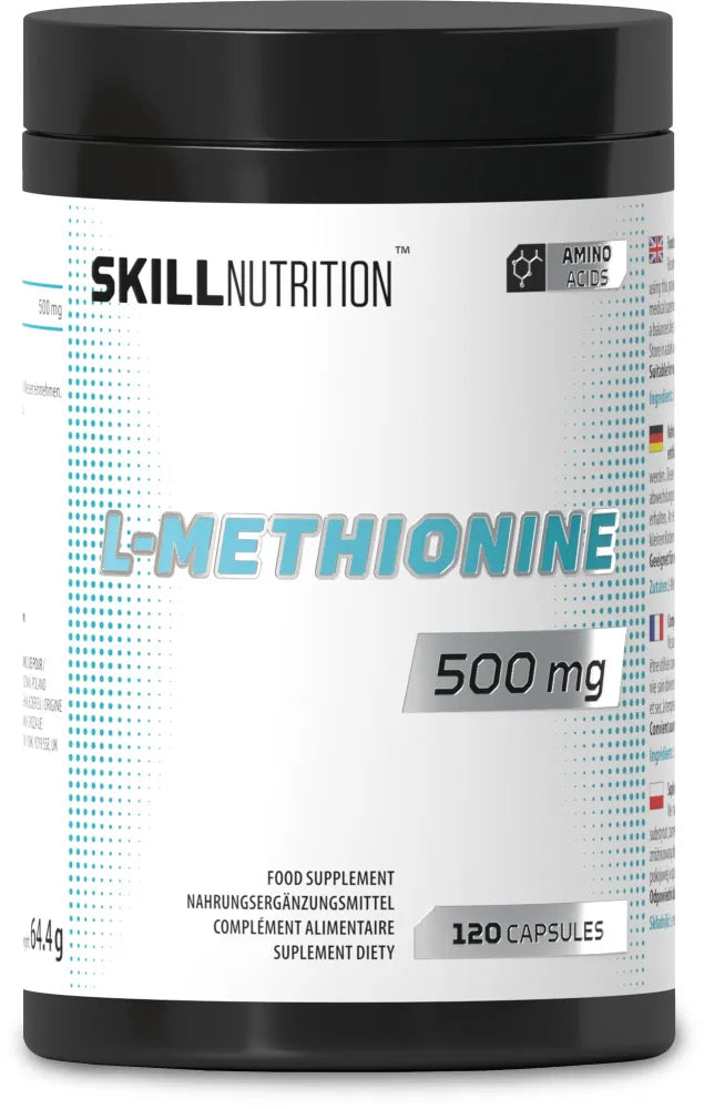L-Methionine 500mg - 120 vegan caps - Sporto papildai