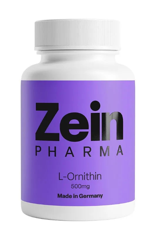 L-Ornithine 500mg - 120 caps - Zein Pharma - Papildai