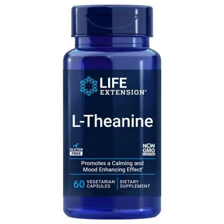 L-Theanine - 60 vcaps - Life Extension - Papildai