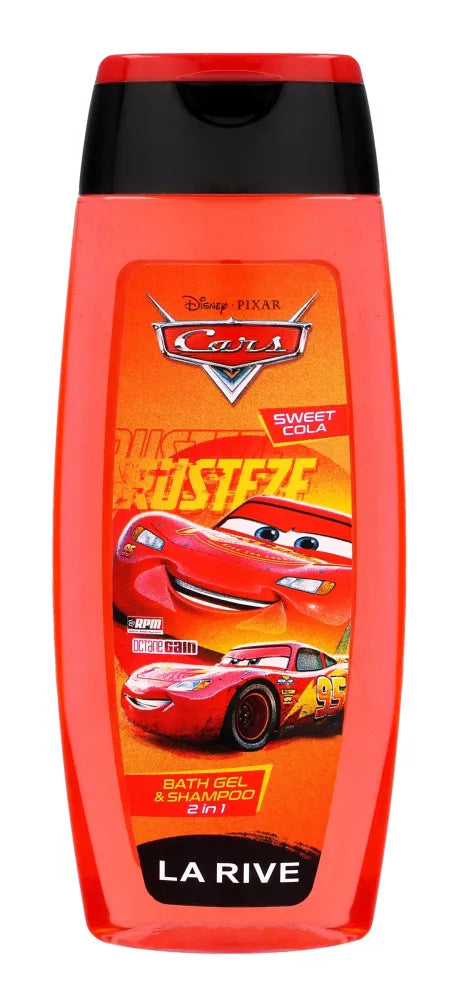 LA RIVE Disney Cars 2-in-1 Šampūnas ir Dušo Gelis 250 ml - Kosmetika