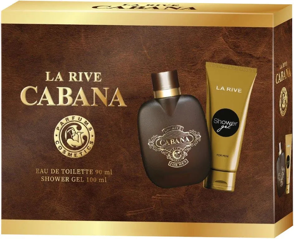 La Rive for Men Cabana dovanų rinkinys (eau de toilette 90ml + dušo gelis 100ml) - Kosmetika