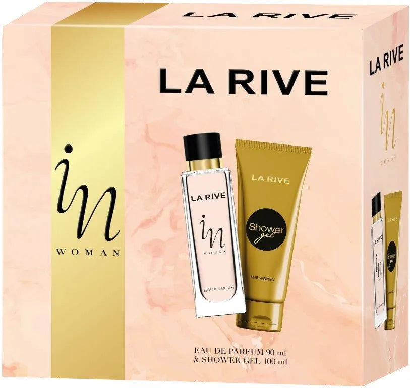 La Rive for Woman In dovanų rinkinys (eau de parfum 90ml + dušo gelis 100ml) - Kosmetika