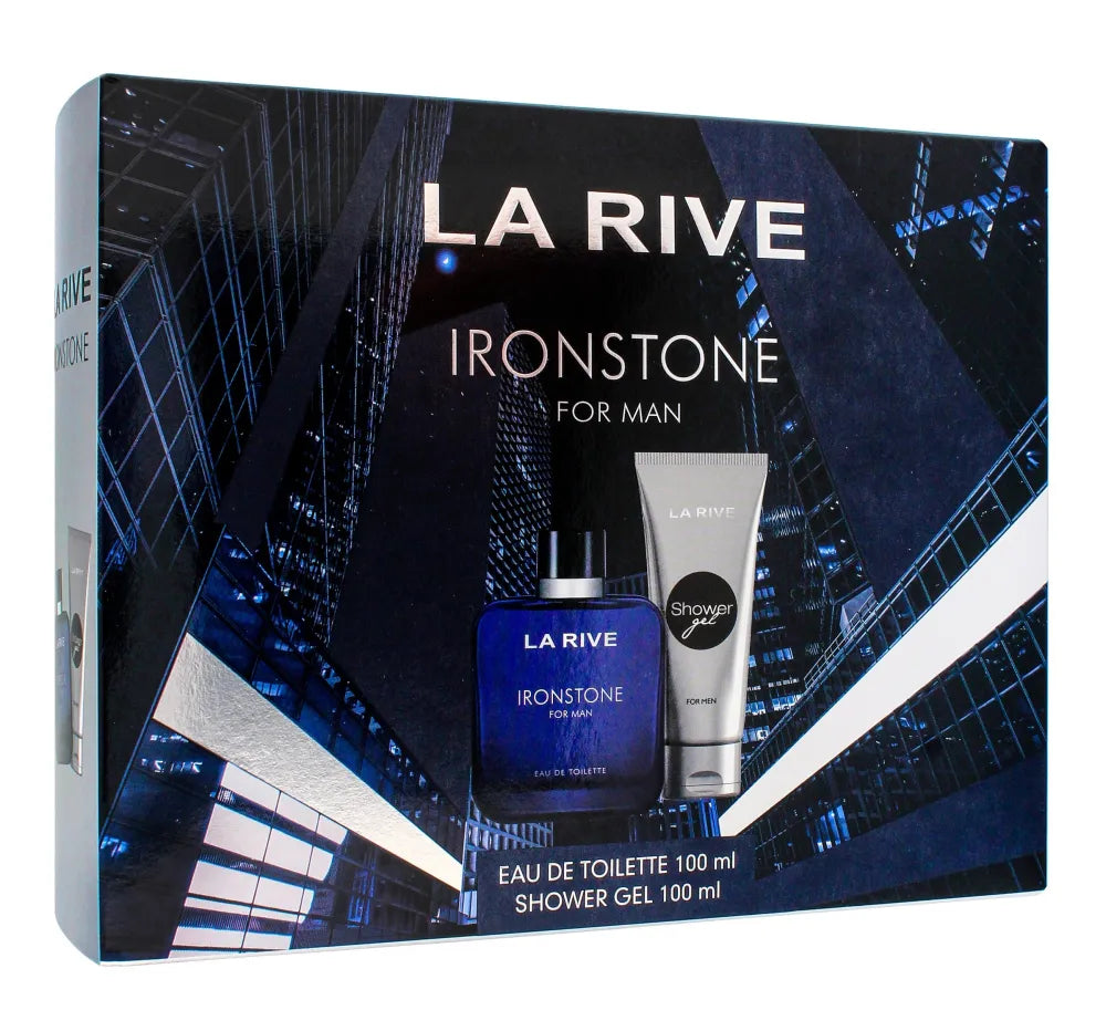 LA RIVE PTO IRONSTONE SET EDT 100ML/SG 100M - Kosmetika