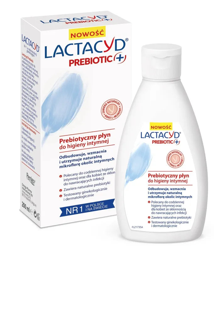 Lactacyd Prebiotic + Prebiotinis skystis intymiai higienai 200ml - Kosmetika