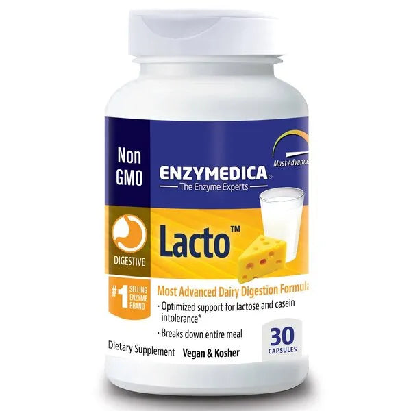 Lacto - 30 caps - Enzymedica - Papildai