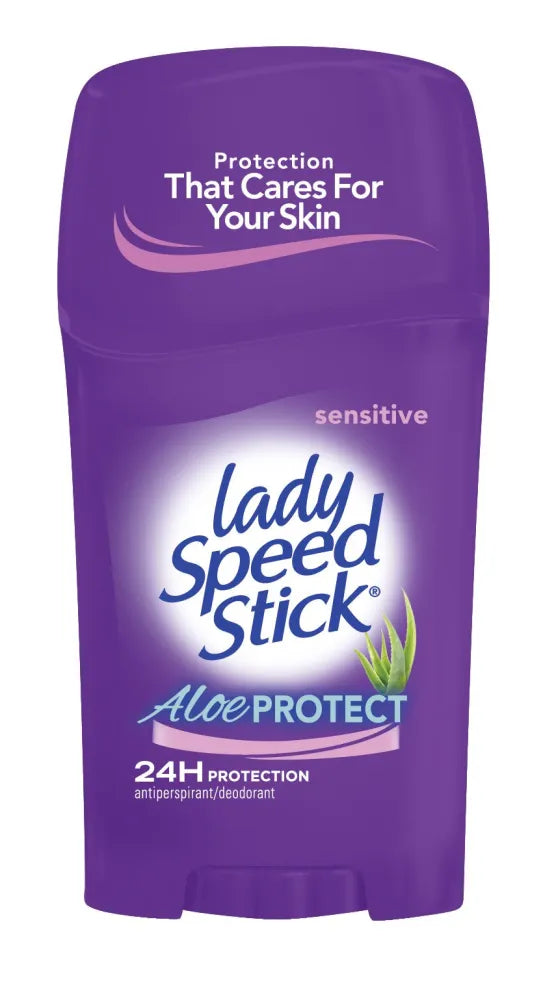 Lady Speed Stick Aloe dezodorantas jautriai odai 45g - Kosmetika