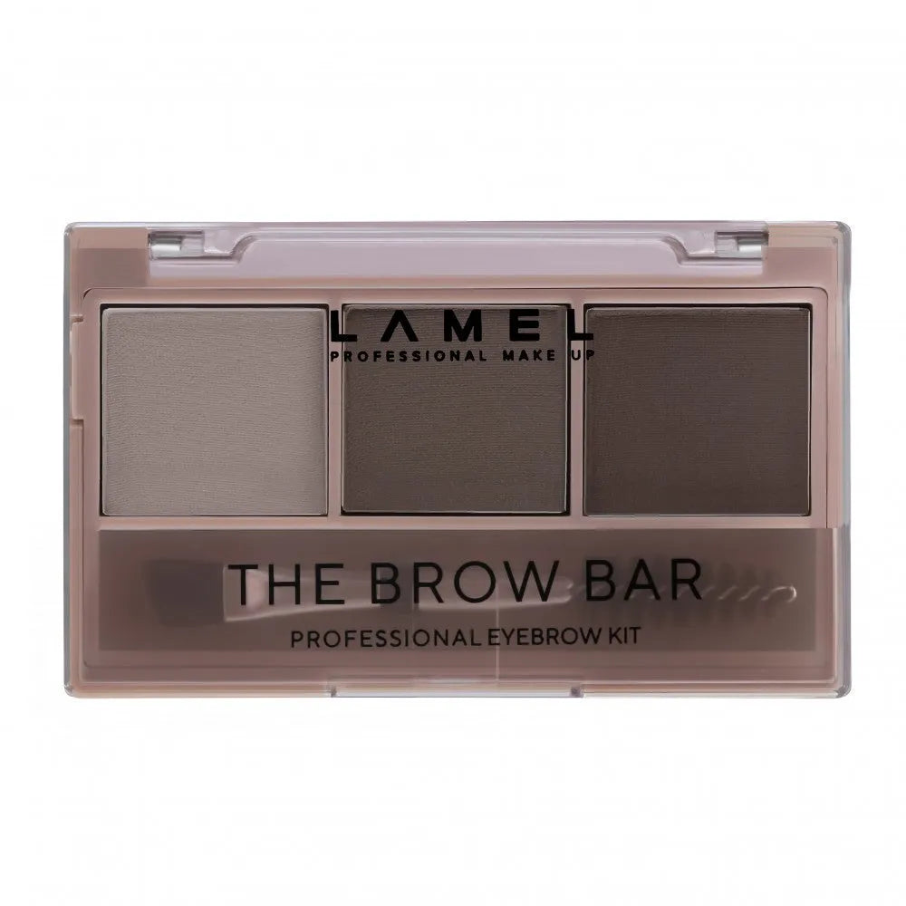 LAMEL Basic Eyebrow Makeup Palette The Brow Bar No. 402 4.5g - Kosmetika
