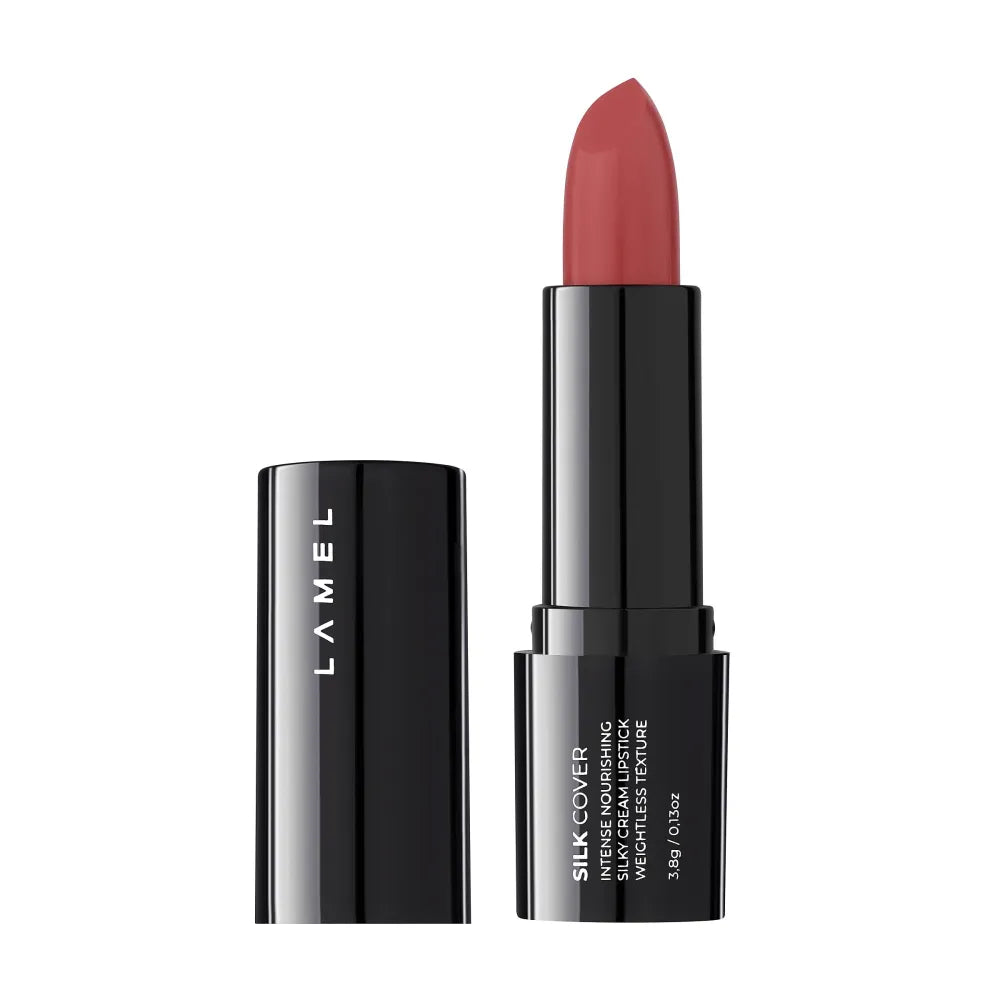 LAMEL Basic Nourishing Lipstick Silk Cover nr. 402 3.8g - Kosmetika