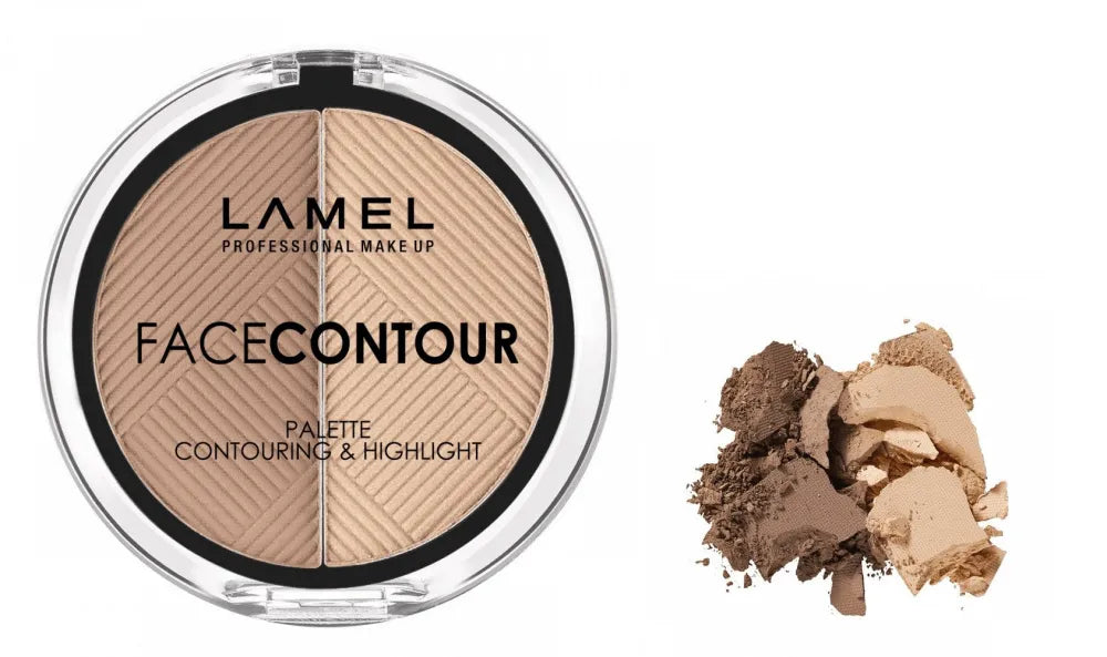 LAMEL Insta Face Contouring Palette Veido kontūravimo paletė nr. 401 6g - Kosmetika