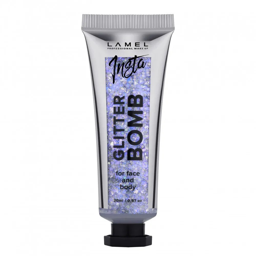 LAMEL Insta Glitter Gel Bomb veidui ir kūnui nr. 401 20ml - Kosmetika