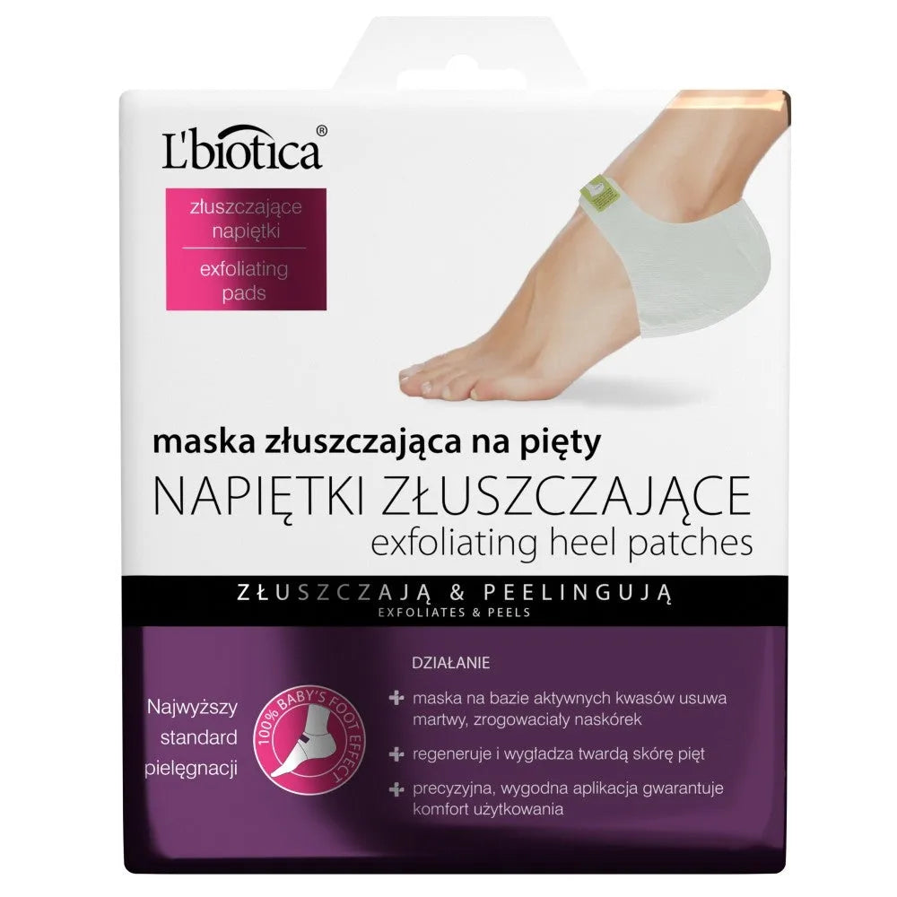 L`BIOTICA FOOT MASK CELLS Šveičiamoji 18g - Kosmetika