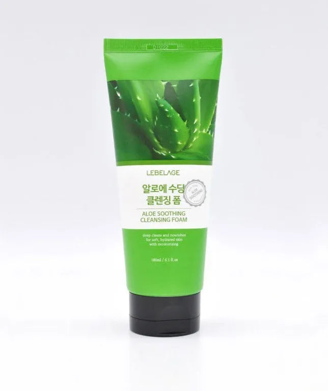 LEBELAGE Soothing Aloe Face Foam - Kosmetika