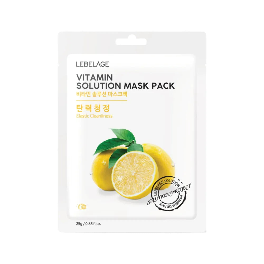 LEBELAGE Vitamin Solution sheet mask - Kosmetika