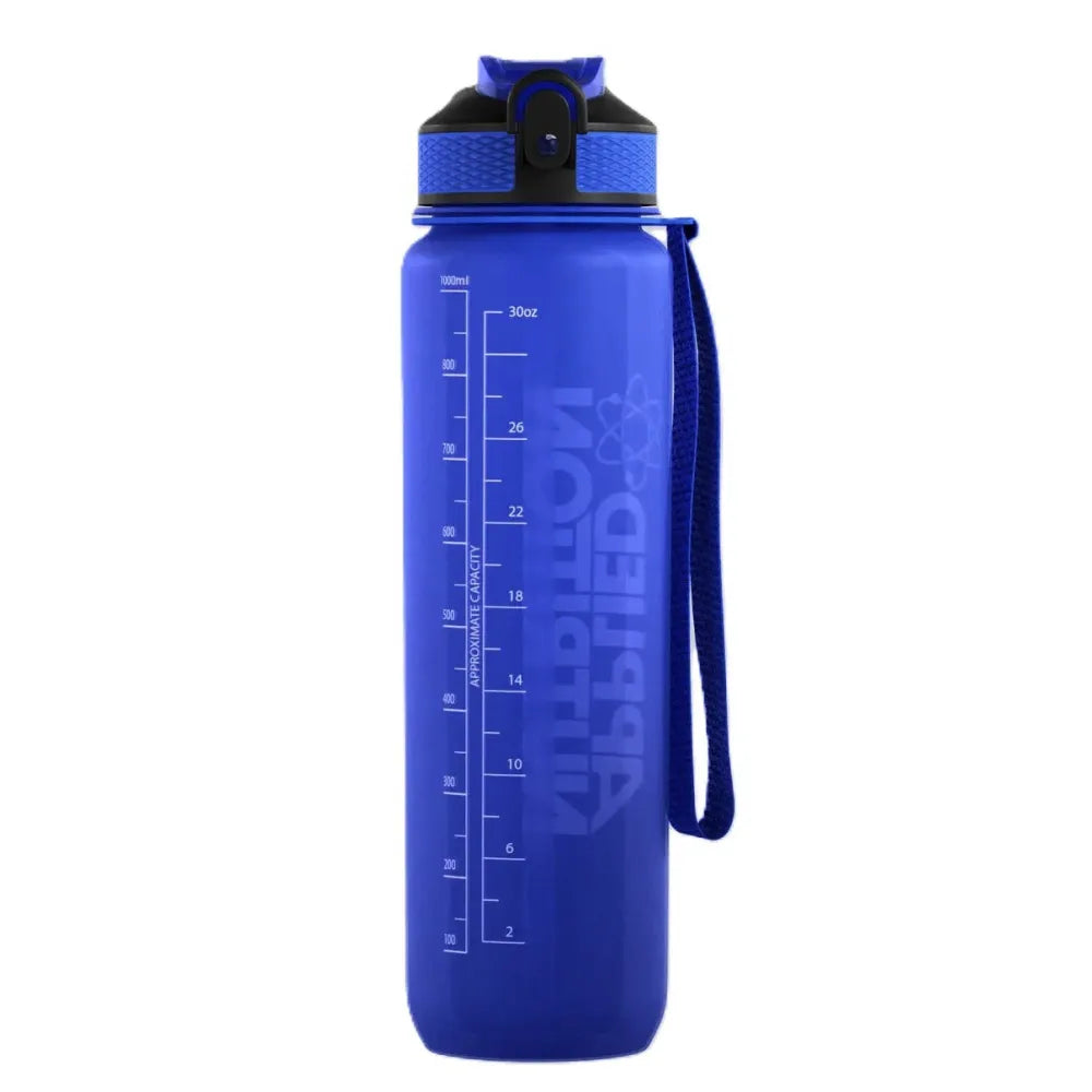 Lifestyle Water Bottle - Blue - 1L - Applied Nutrition - Medicinos ir slaugos prekės