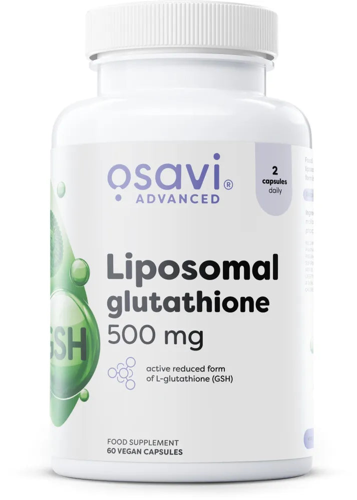 Liposomal Glutathione 500 mg - 60 vegan caps - Osavi - Papildai