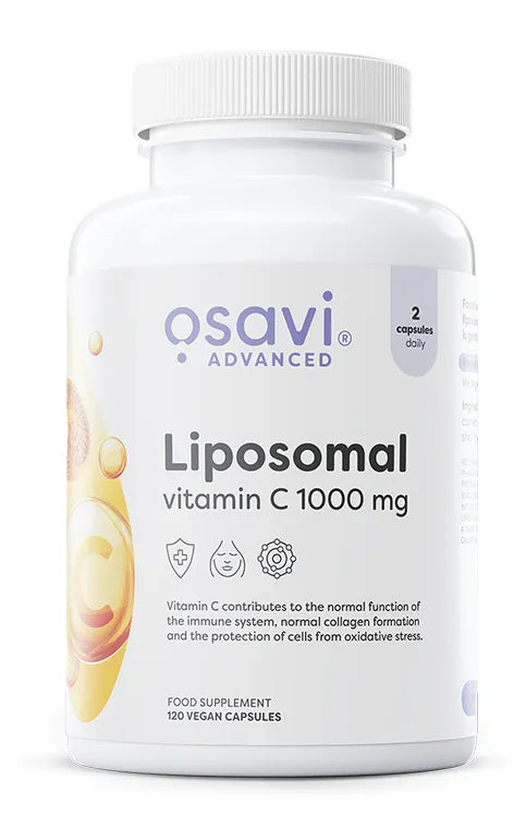 Liposomal Vitamin C 1000mg - 120 vcaps - Osavi - Papildai
