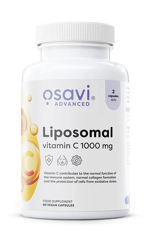 Liposomal Vitamin C 1000mg - 60 vcaps - Osavi - Papildai