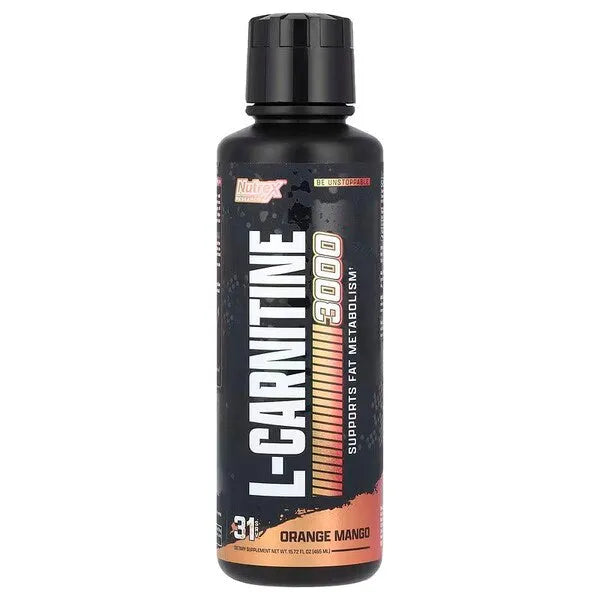 Liquid Carnitine 3000 Orange Mango - 465 ml - Nutrex - Sporto papildai