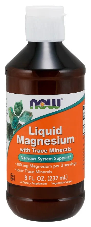 Liquid Magnesium - 237 ml - NOW Foods - Papildai