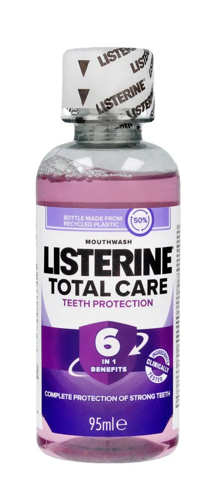 Listerine Total Care Mouthwash 95ml burnos skalavimo skystis - Kosmetika