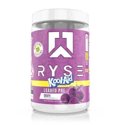 Loaded Pre Kool-Aid Grape - 393g - RYSE - Sporto papildai
