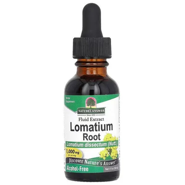 Lomatium Root 1000mg - 30 ml. - Nature’s Answer - Papildai