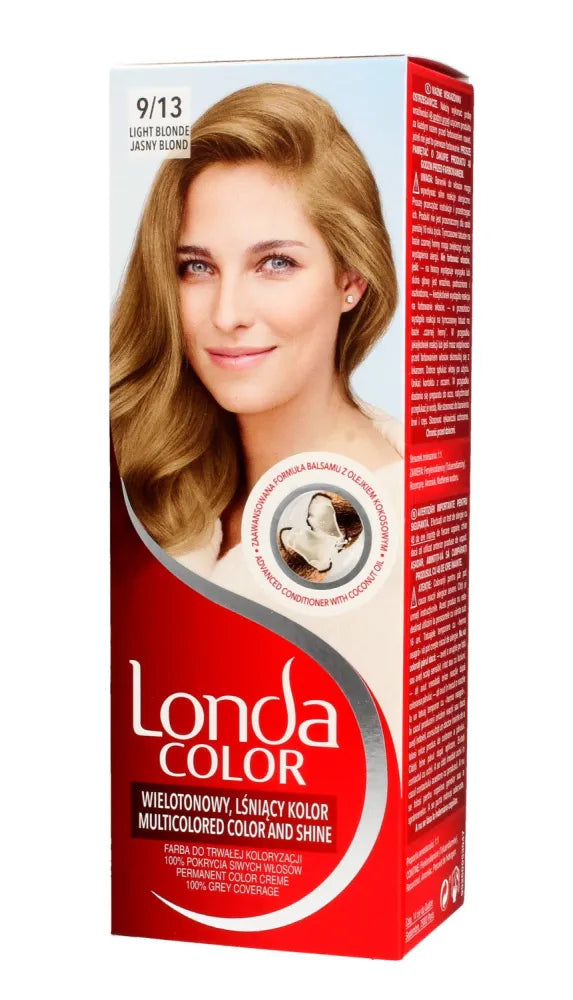 Londacolor Cream plaukų dažai Nr. 9/13 Šviesus blondinas 1op. - Kosmetika