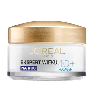 Loreal Age Expert 40+ Kremas nuo raukšlių naktinis drėkinamasis 50ml - Kosmetika