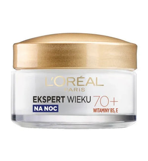 Loreal Age Expert 70+ Maitinantis Naktinis Kremas 50ml - Kosmetika