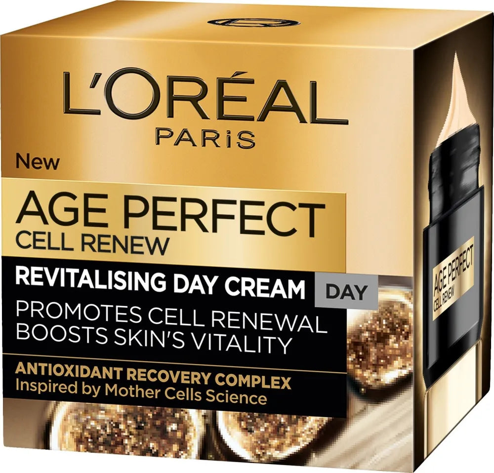 Loreal Age Perfect Cell Renew Revitalizing Anti-Wrinkle Day Cream 50ml - Kosmetika