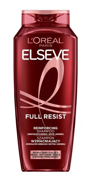 LOREAL ELSEVE Full Resist Hair Strengthening Shampoo 400 ml - Kosmetika
