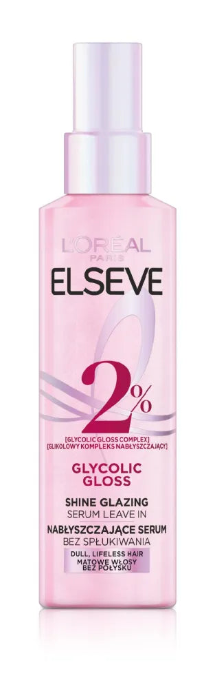 LOREAL ELSEVE Serumas 150 ml GLYCOLIC GLOSS - Kosmetika