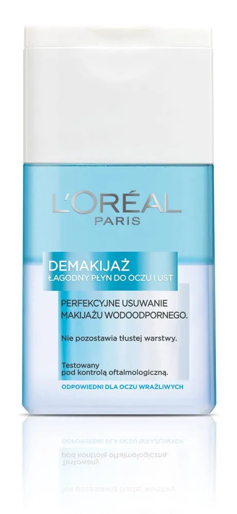 Loreal Makeup Remover Dviejų fazių akių ir lūpų makiažo valiklis - Kosmetika