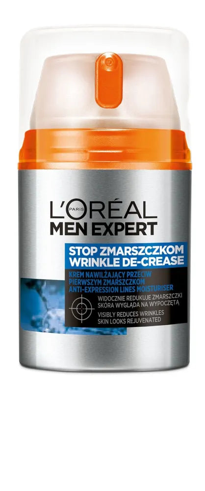 Loreal Men Expert Drėkinamasis Kremas Prieš Raukšles 35+ 50ml - Kosmetika