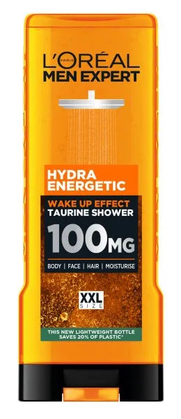 LOREAL Men Expert Hydra Energetic Dušo Gelis - 400 ml - Kosmetika