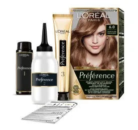 LOREAL Preference plaukų dažai 6 Tamsiai šviesūs - Kosmetika