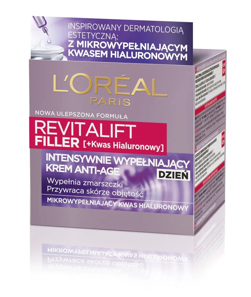 Loreal REVITALIFT FILLER [HA] Dieninis Kremas 50ml - Kosmetika