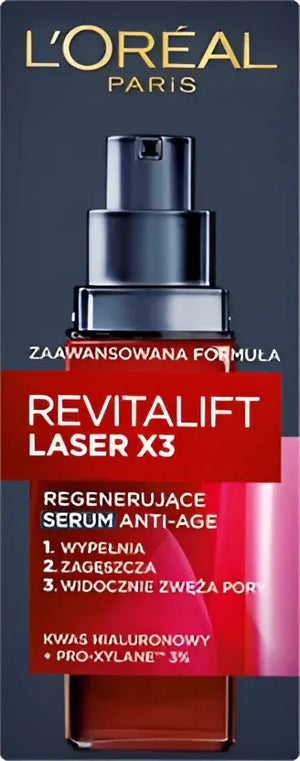 Loreal REVITALIFT LASER Veido Serumas - Kosmetika
