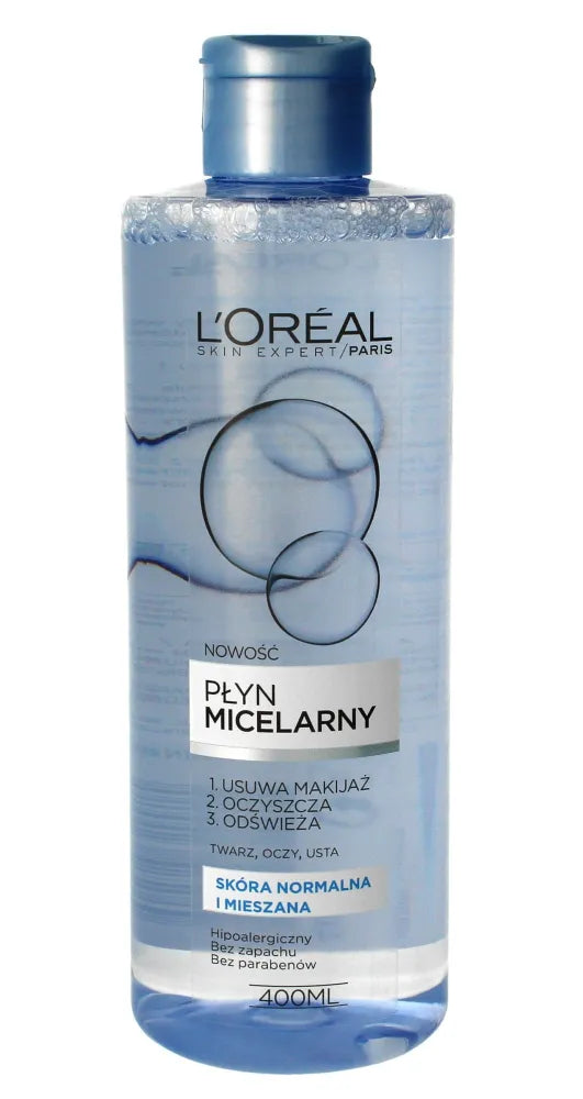 Loreal Skin Expert Micellar Water - normaliai ir mišriai odai 400ml - Kosmetika
