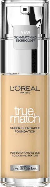 LOREAL True Match Facial foundation 3.5N Peach - Neutral Undertone 30ml veido makiažo pagrindas - Kosmetika