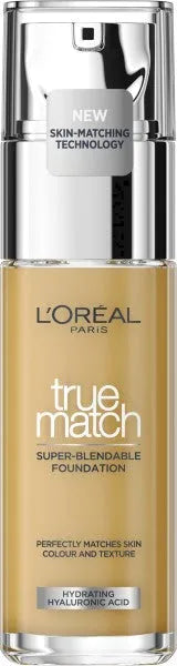 LOREAL True Match Facial foundation 6.5N Neutral Undertone 30ml veido makiažo pagrindas - Kosmetika