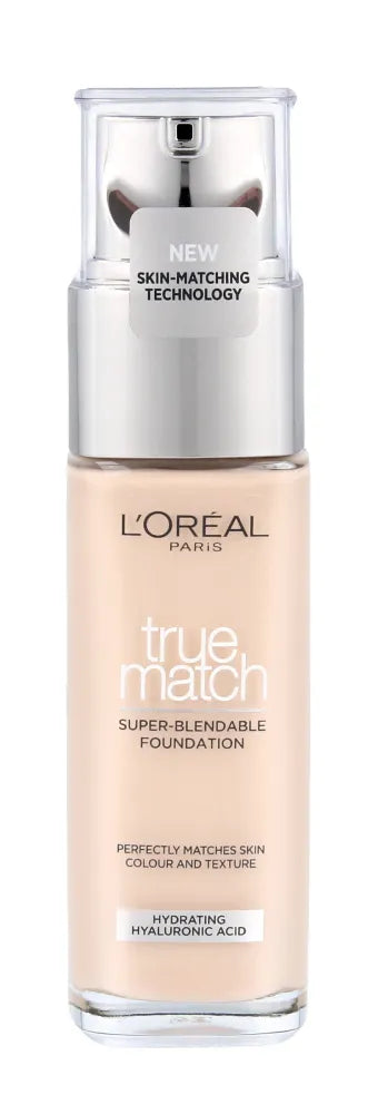 Loreal True Match Foundation 1.D/1.W Auksinė dramblio kaulo 30ml - Kosmetika