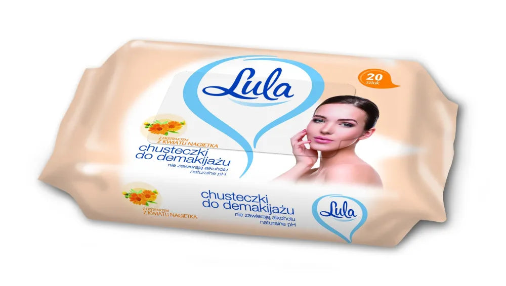 LULA Makiažo valymo servetėlės 20 vnt. - Kosmetika