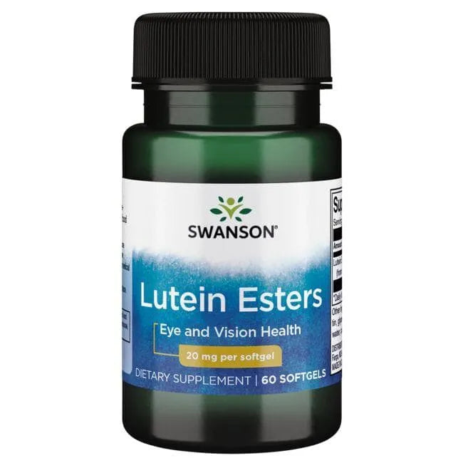 Lutein Esters - Liuteino esteriai - 20 mg - N60 - Swanson - Papildai