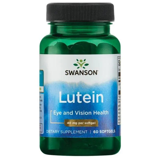 Lutein - Liuteinas - 40 mg - N60 - Swanson - Papildai
