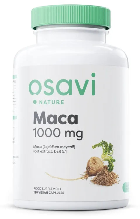 Maca 1000mg - 120 vegan caps - Osavi - Papildai