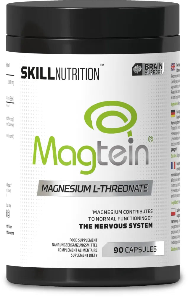 Magtein Magnesium L-Threonate - 90 caps - Skill Nutrition - Sporto papildai