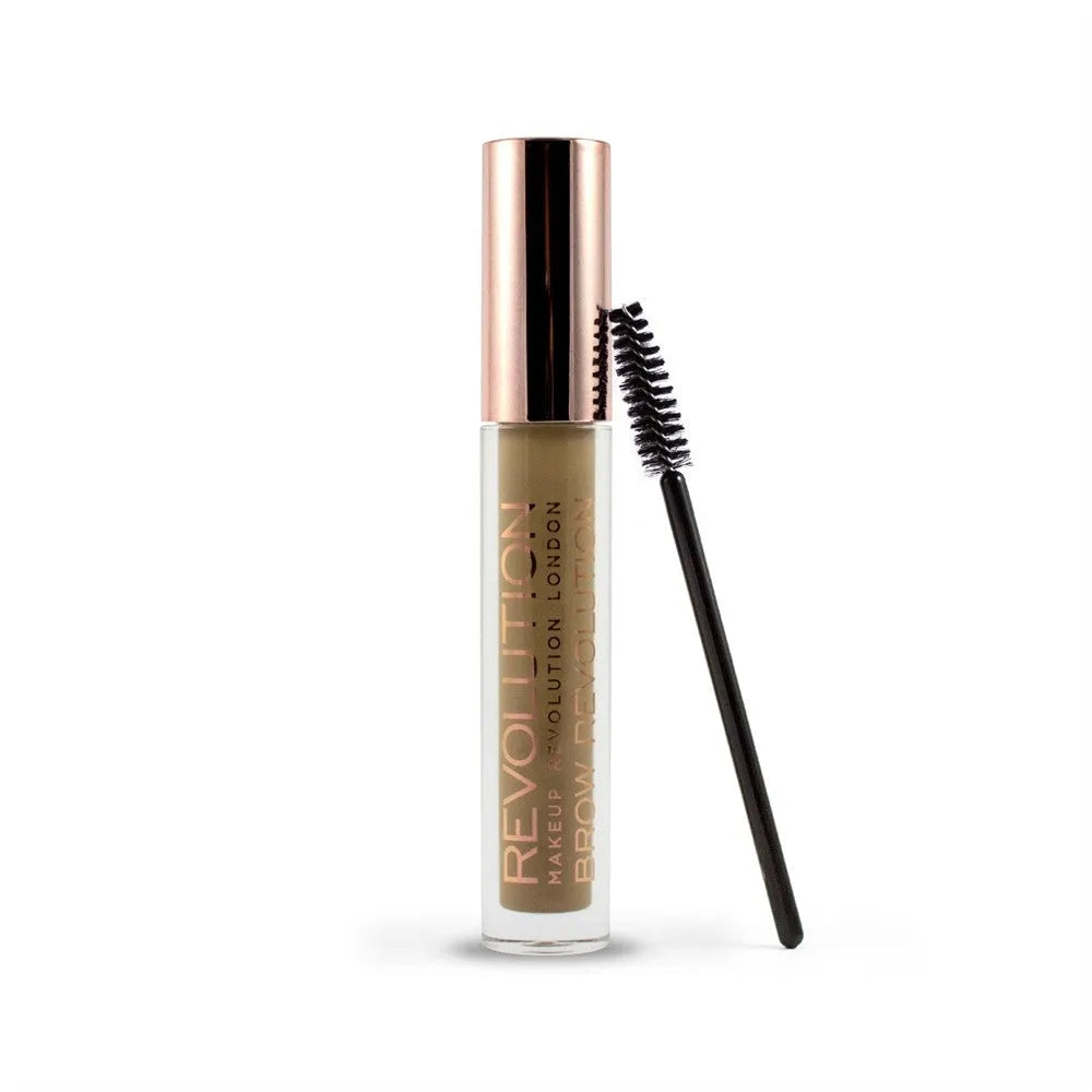 Makeup Revolution Brow Gel Šviesiaplaukė 3.8g - Kosmetika