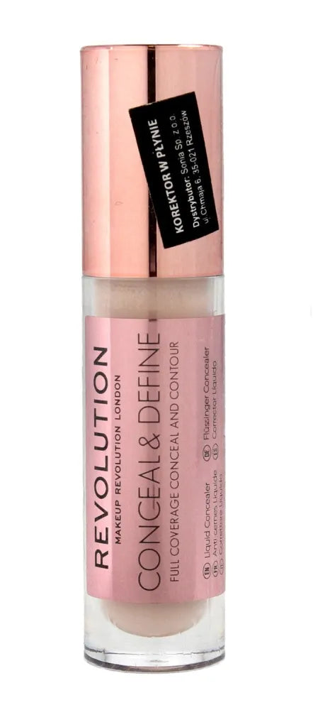 Makeup Revolution Conceal and Define Liquid Concealer C0.5 1vnt - Kosmetika